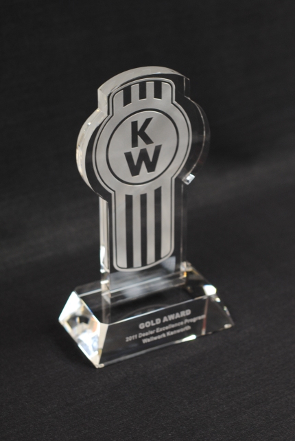 Kenworth Gold Award 2011 Wallwork Truck Center